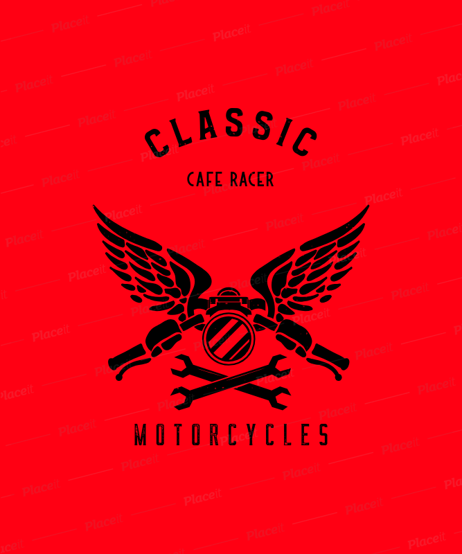 biker t shirt design