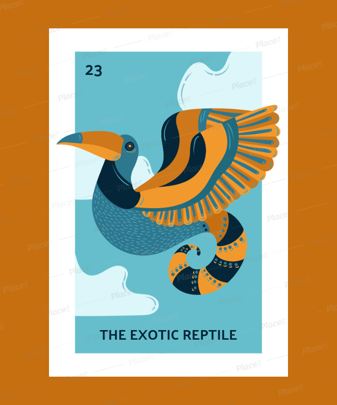 Placeit Alebrije T Shirt Design Template Of A Fantasy Creature