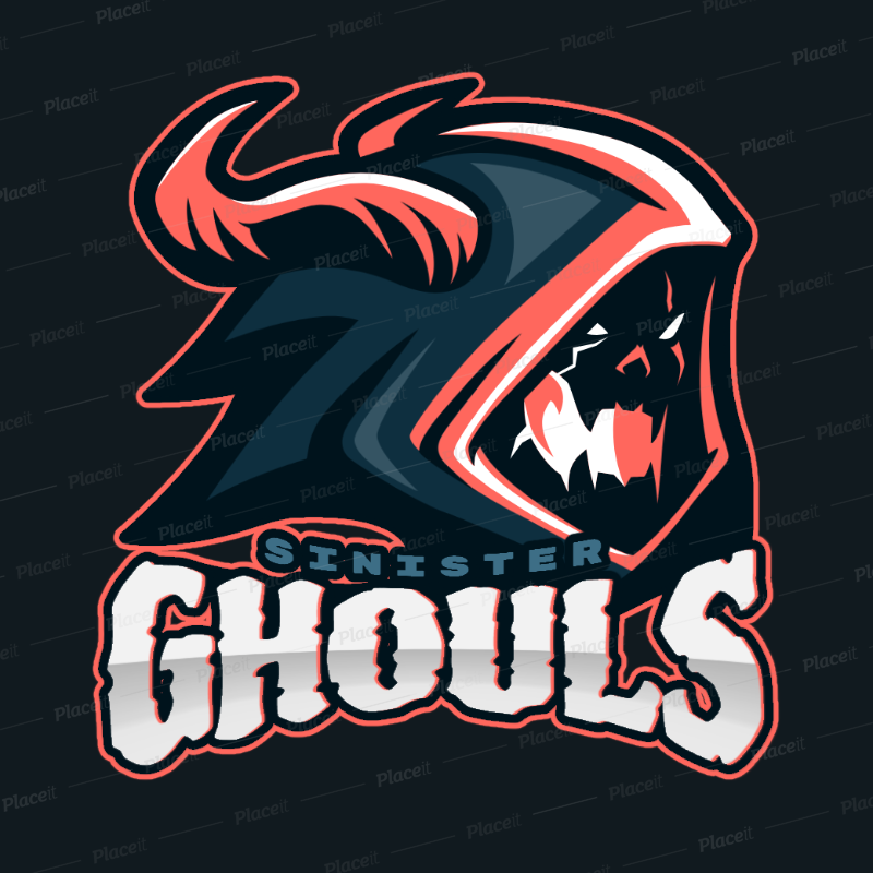 Placeit Gaming Logo Maker Featuring A Creepy Creature Graphic